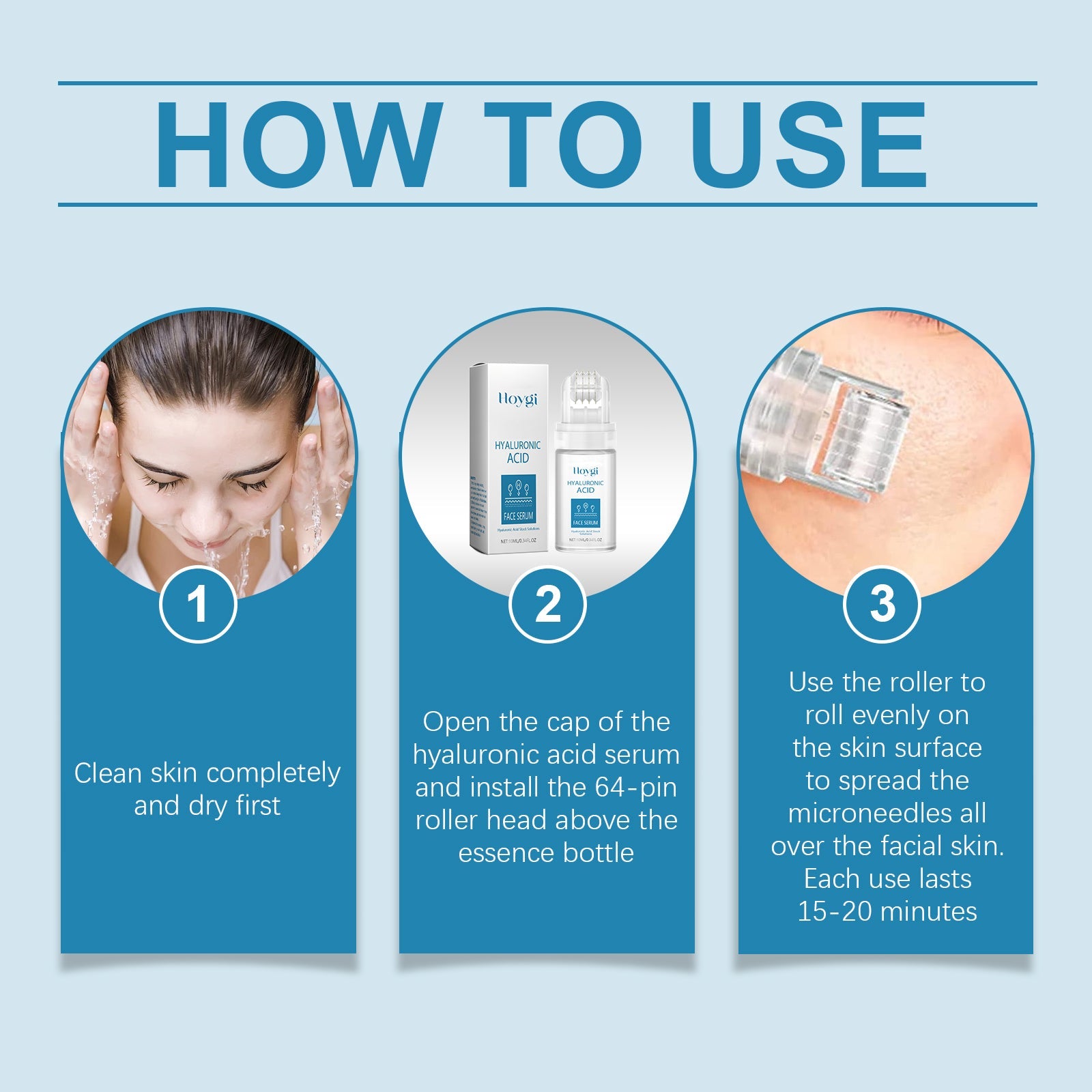 Hyaluronic Acid Face Serum Hydrating Pore Care
