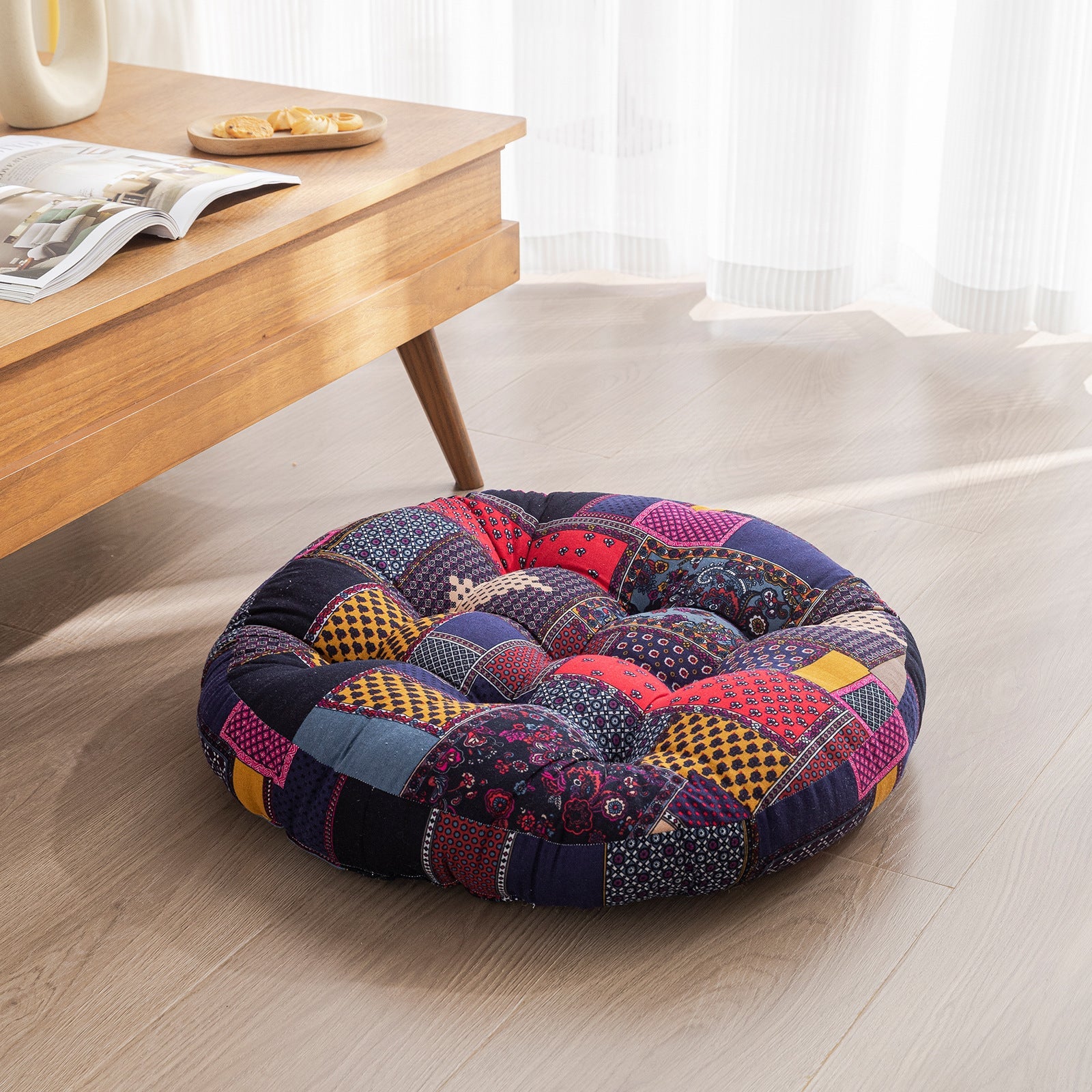 Japanese Style Cotton Futon Floor Cushion