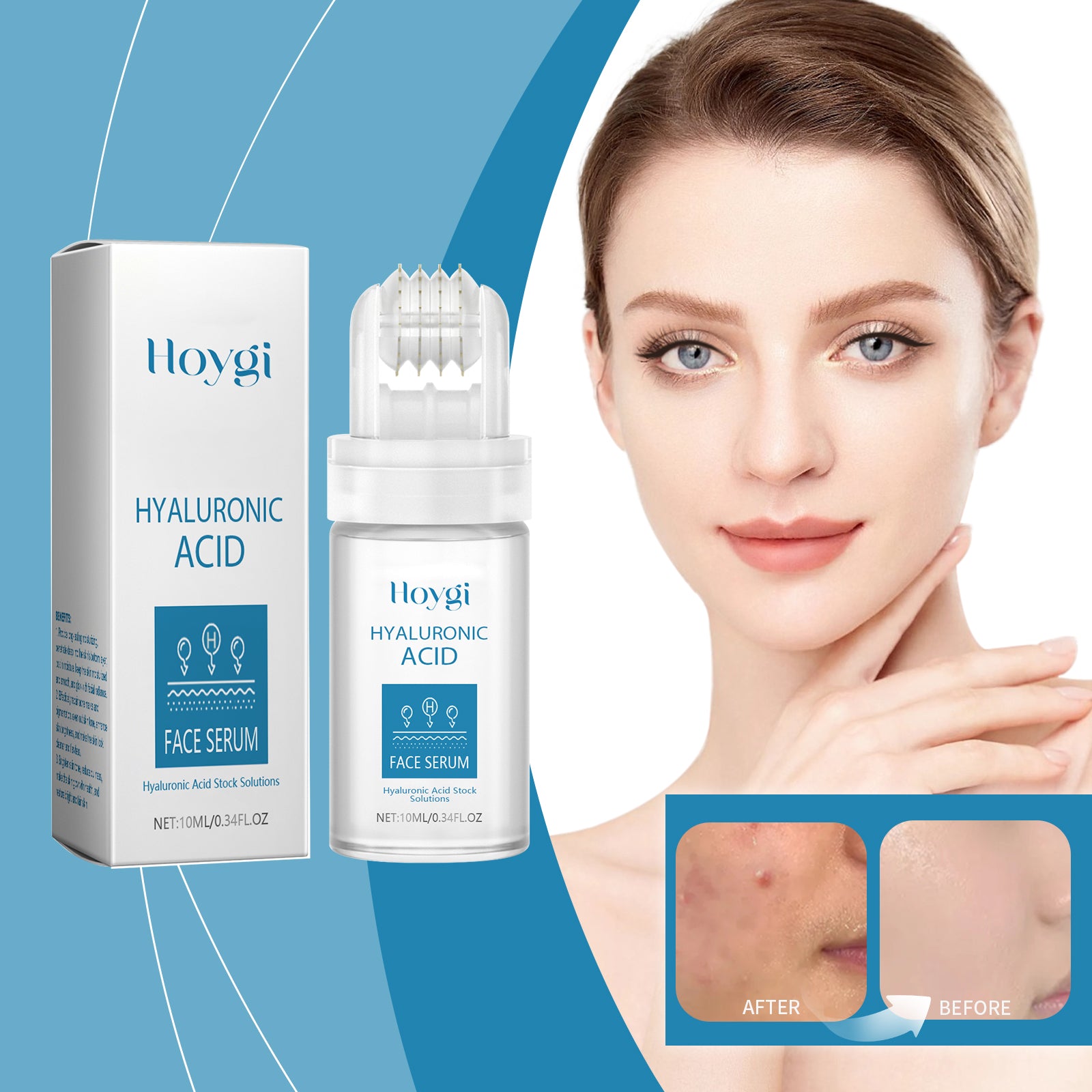 Hyaluronic Acid Face Serum Hydrating Pore Care