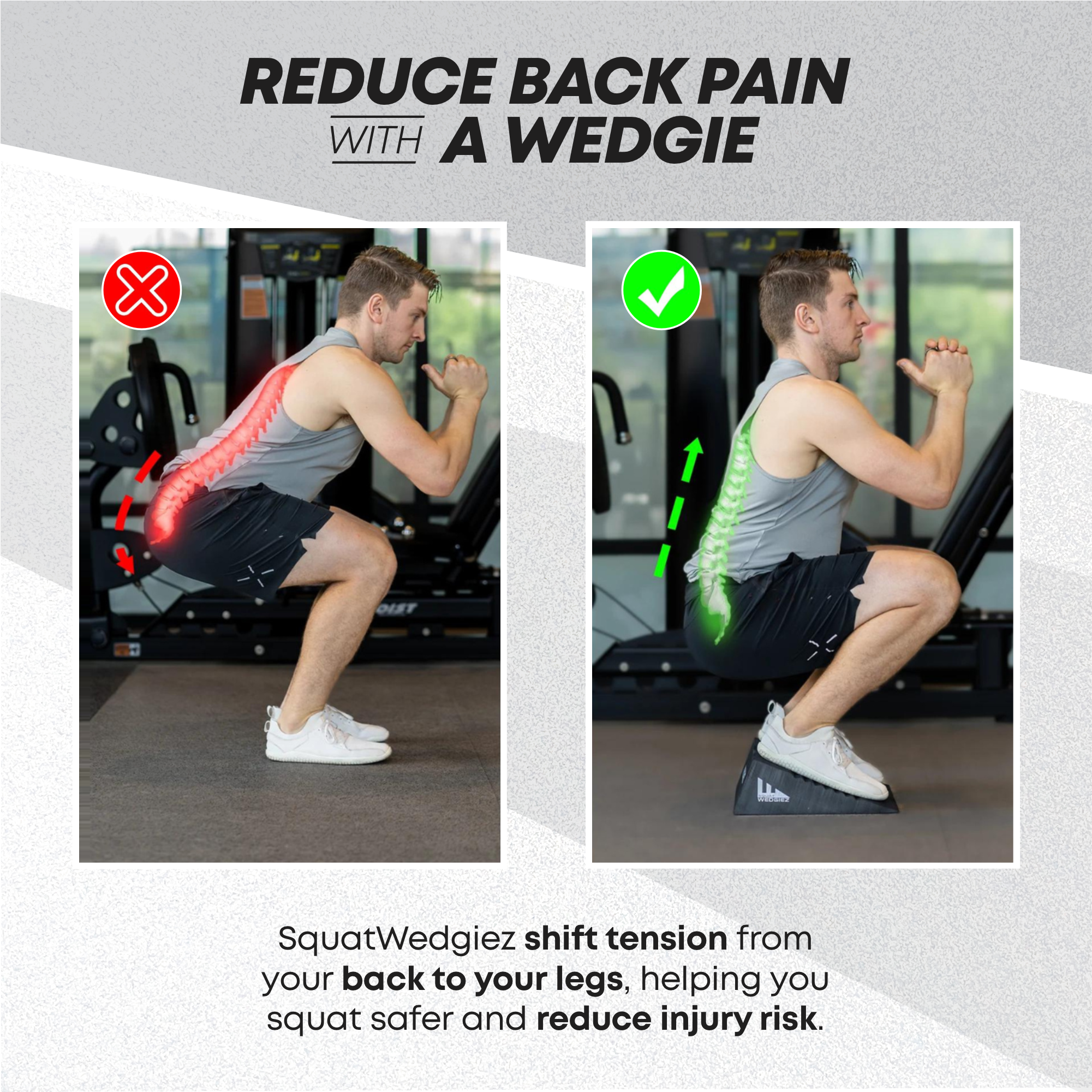 20 Degree  Squat Wedge Fitness Trainer