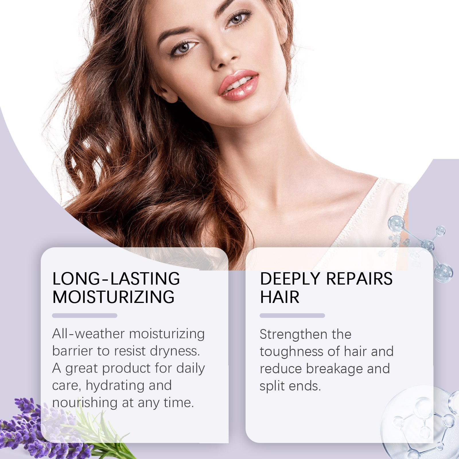 Protein Hair Care Spray Smoothing Nourishing Treatment