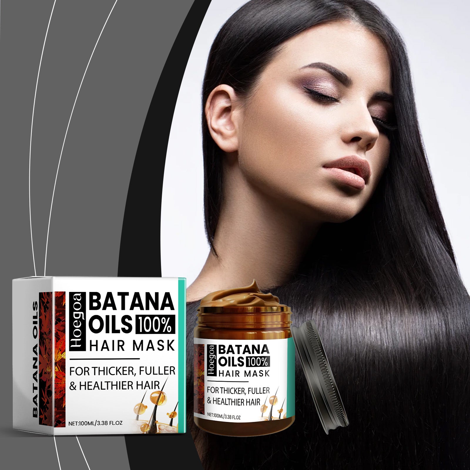 Batana Oil Hair Mask Nourishing Moisturizing Scalp Treatment