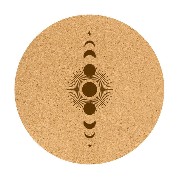 Cork Natural Rubber Non Slip Meditation Yoga Mat