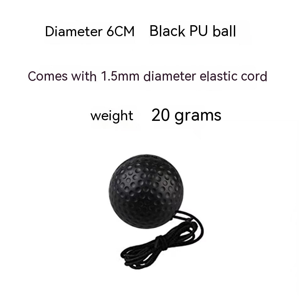Head Mounted Boxing Reaction Training Reflex Ball
