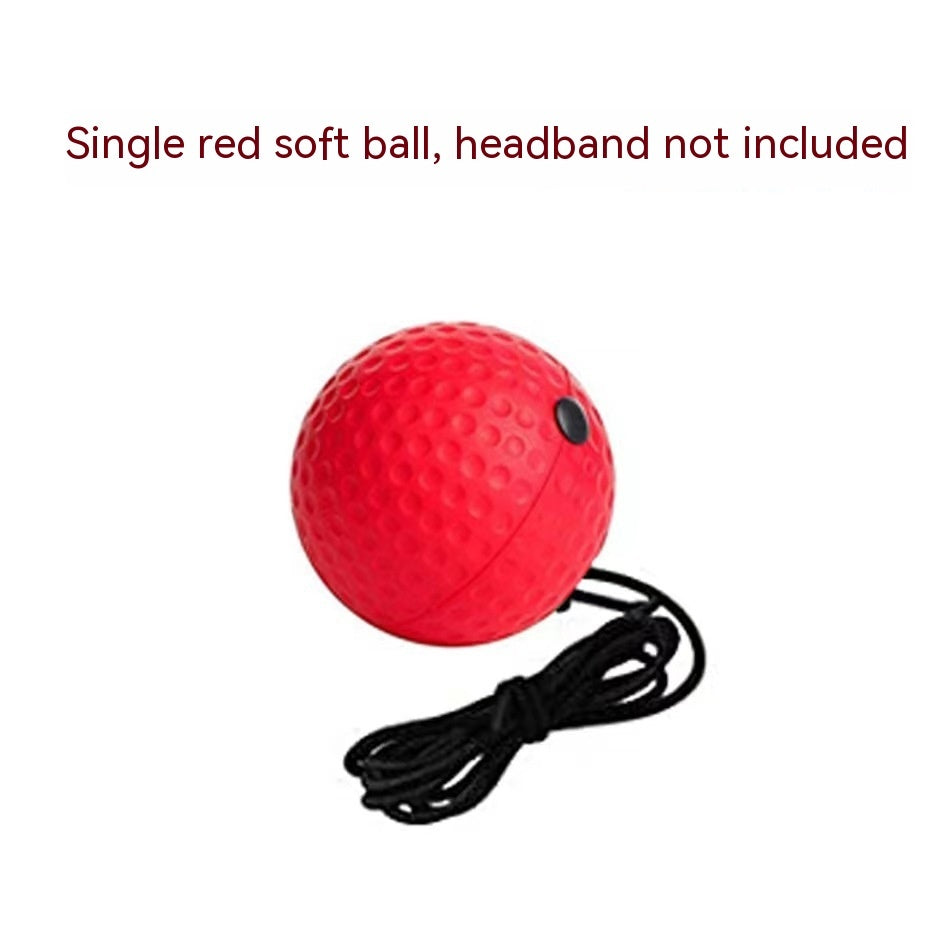 Head Mounted Boxing Reaction Training Reflex Ball