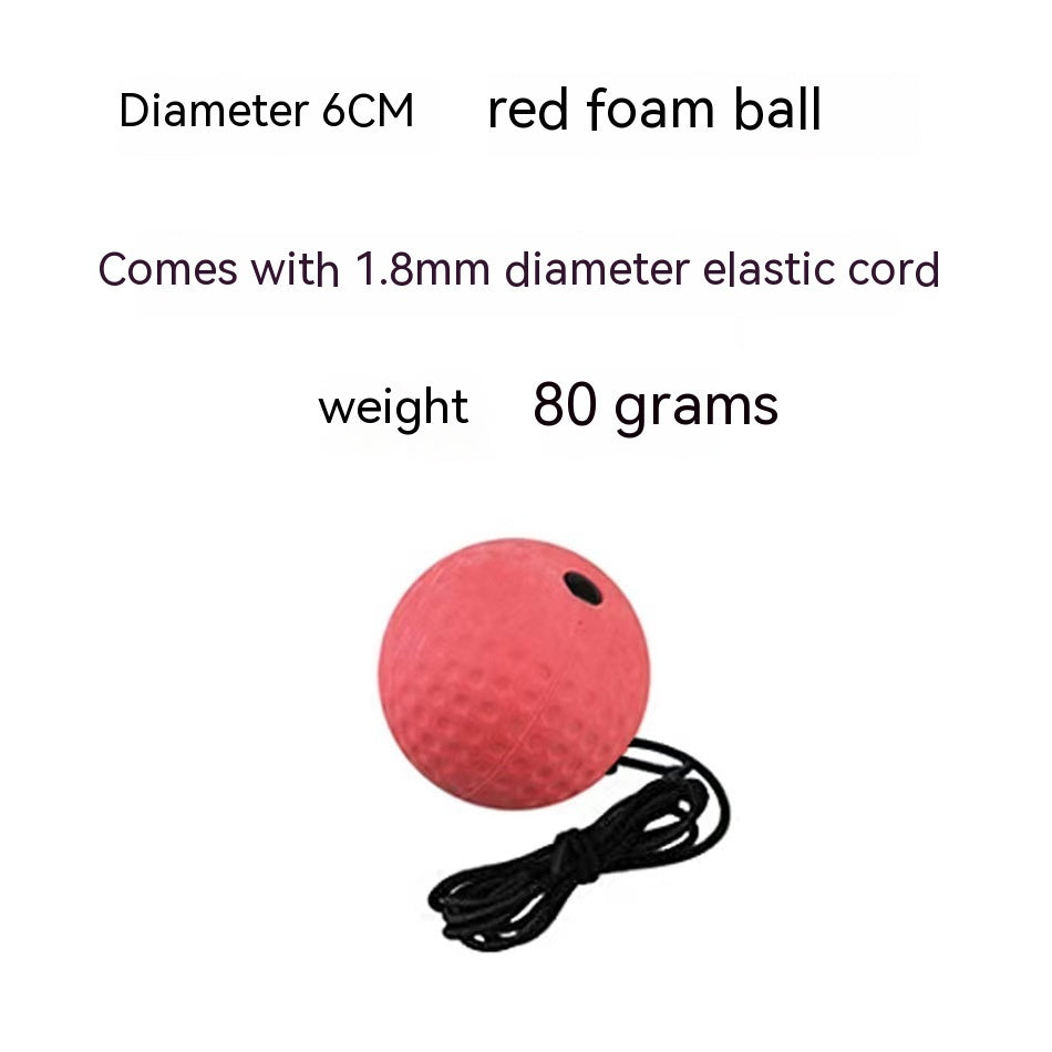 Head Mounted Boxing Reaction Training Reflex Ball