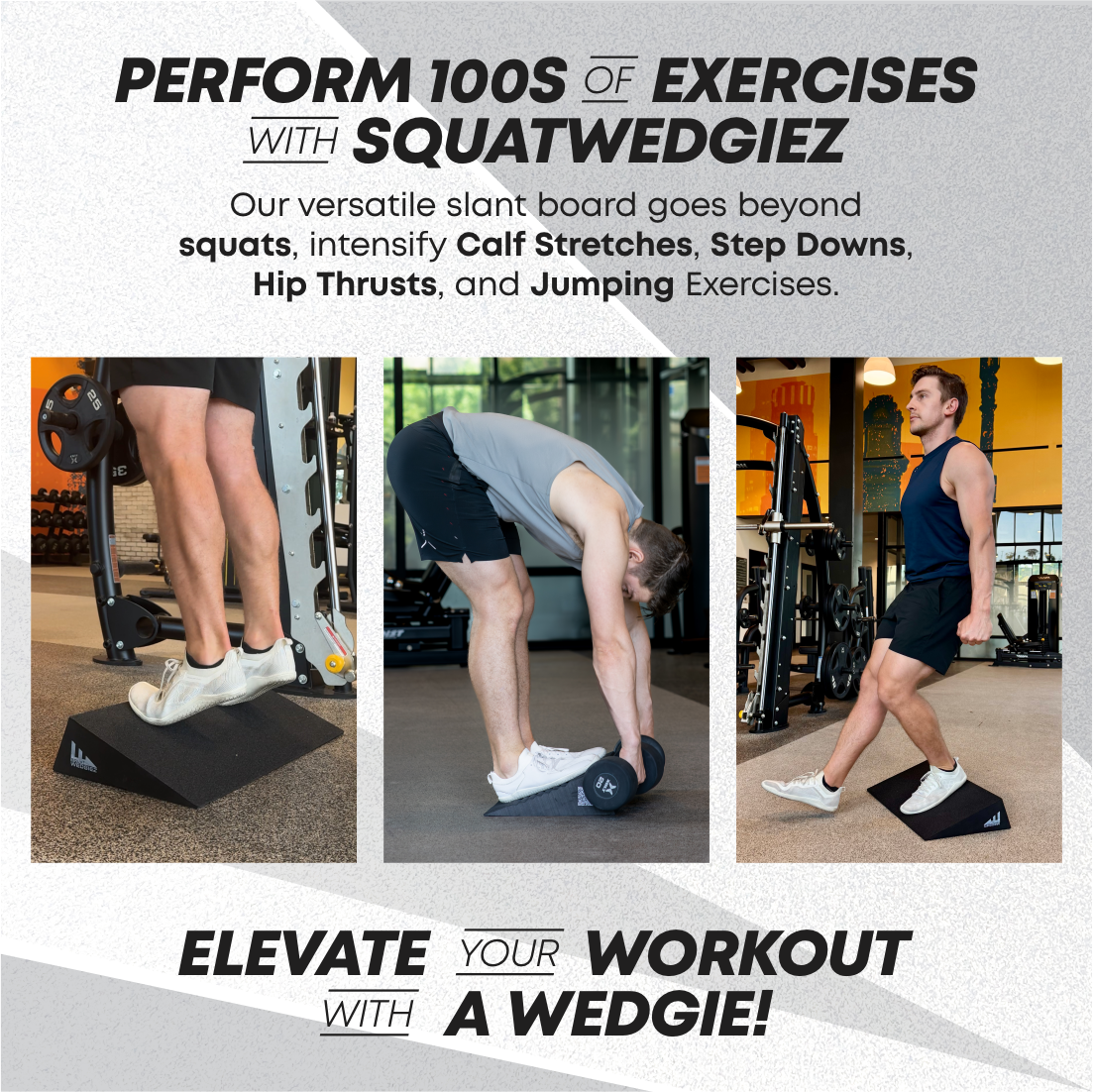 20 Degree  Squat Wedge Fitness Trainer