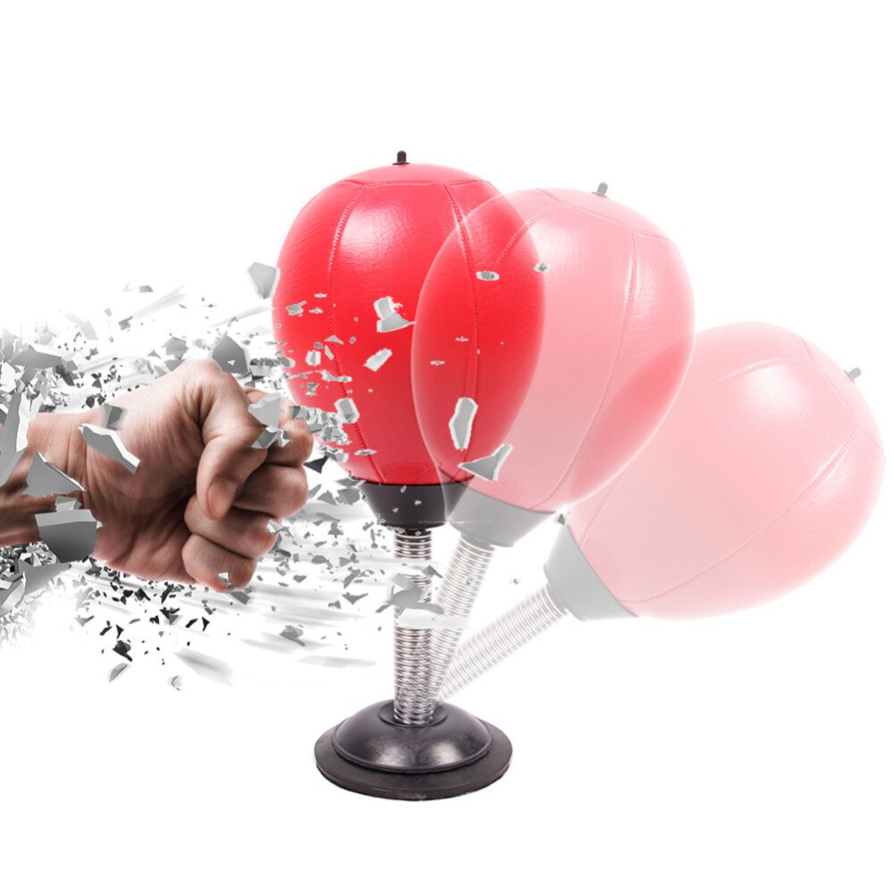 Desktop Freestanding Punching Ball Reflex Speed Boxing Trainer