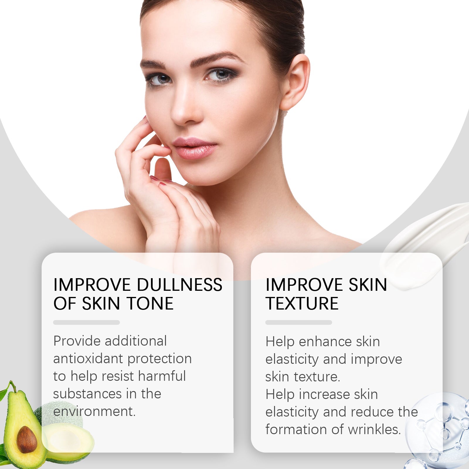 Collagen Facial Moisturizer Hydrating Fine Line Care Cream