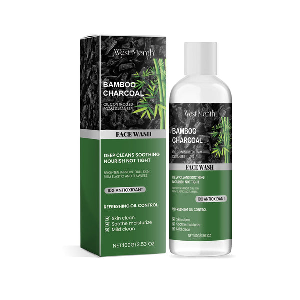 Charcoal Facial Cleanser Oil Control Hydrating Face Wash