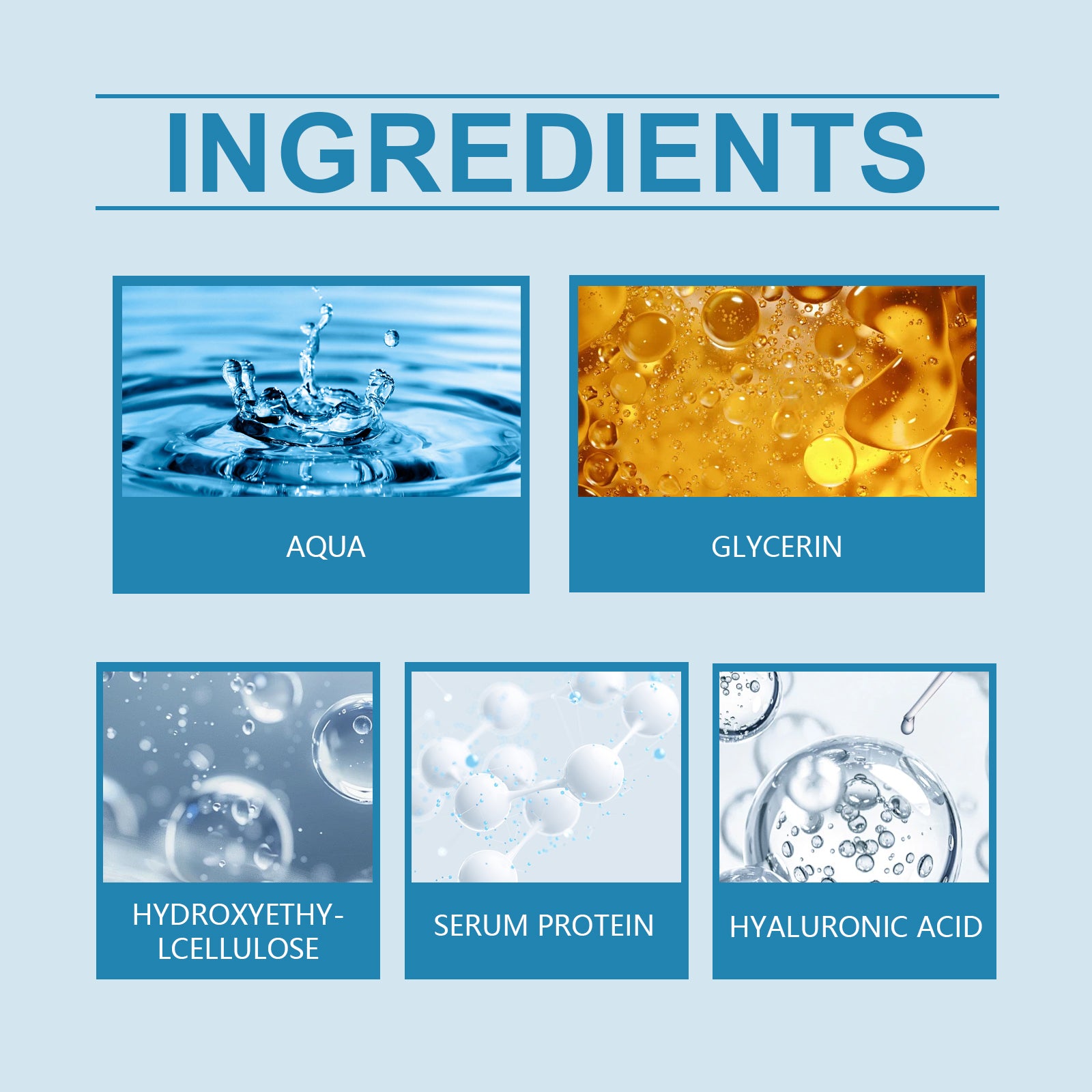 Hyaluronic Acid Face Serum Hydrating Pore Care