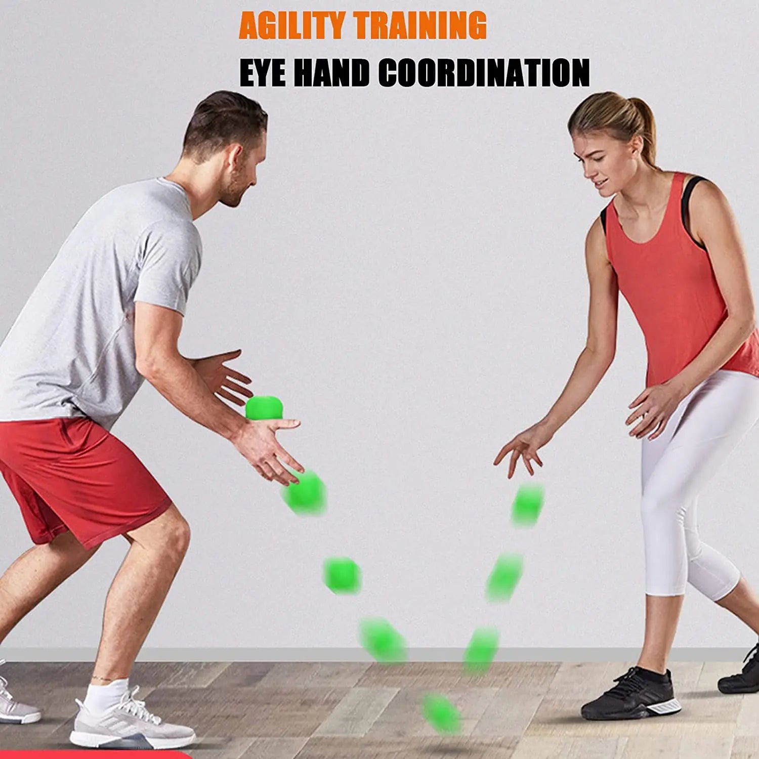 Hexagonal Reaction Ball Reflex Agility Sports Training