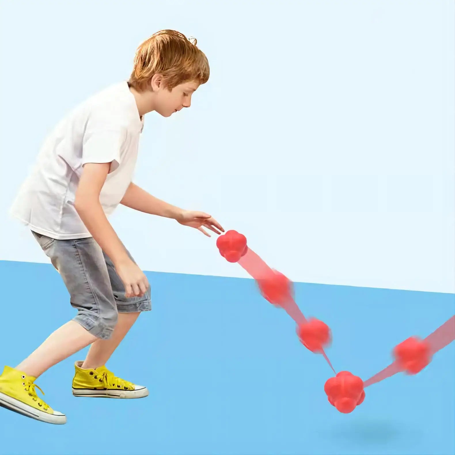 Hexagonal Reaction Ball Reflex Agility Sports Training