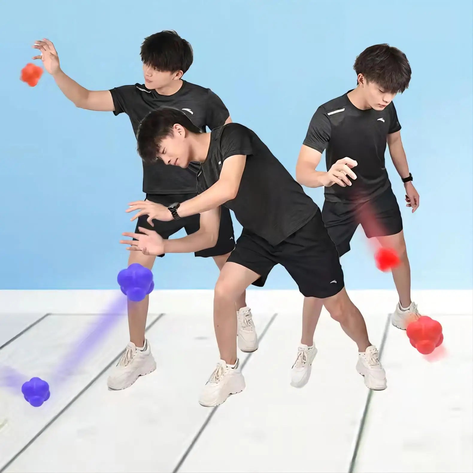 Hexagonal Reaction Ball Reflex Agility Sports Training