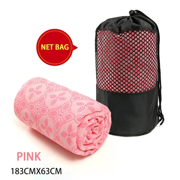 Non Slip Absorbent Hot Yoga Pilates Workout Towel