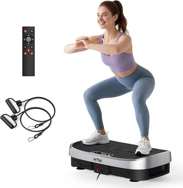 Vibration Plate Trainer 330LB 120 Level Fitness