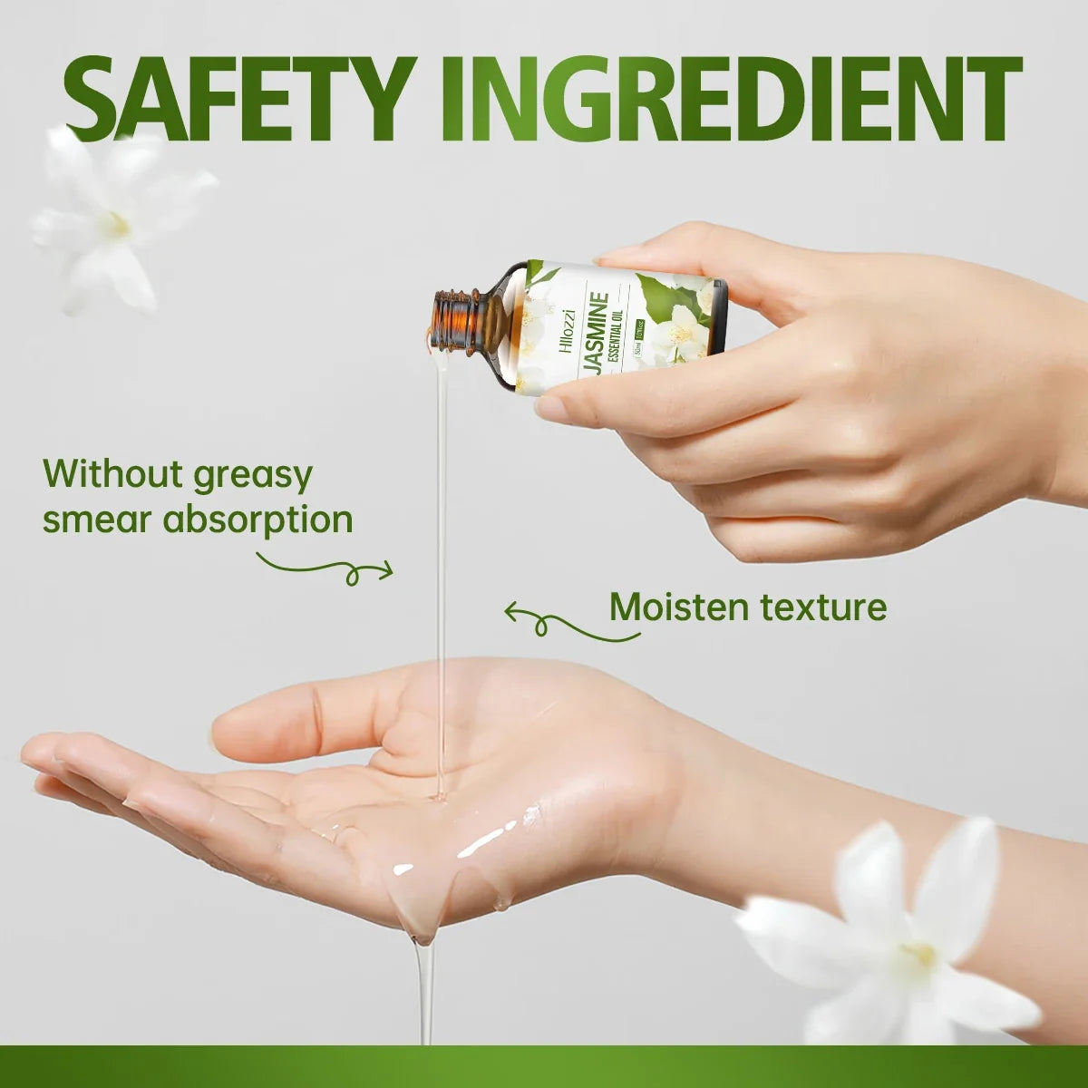 Jasmine Essential Oil Moisturizing Body Care Aromatherapy
