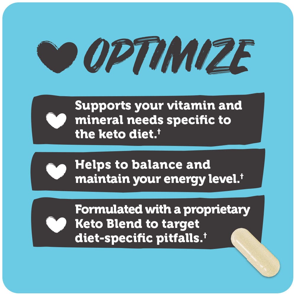 Tune Your Keto Daily Multivitamin Dietary Supplement