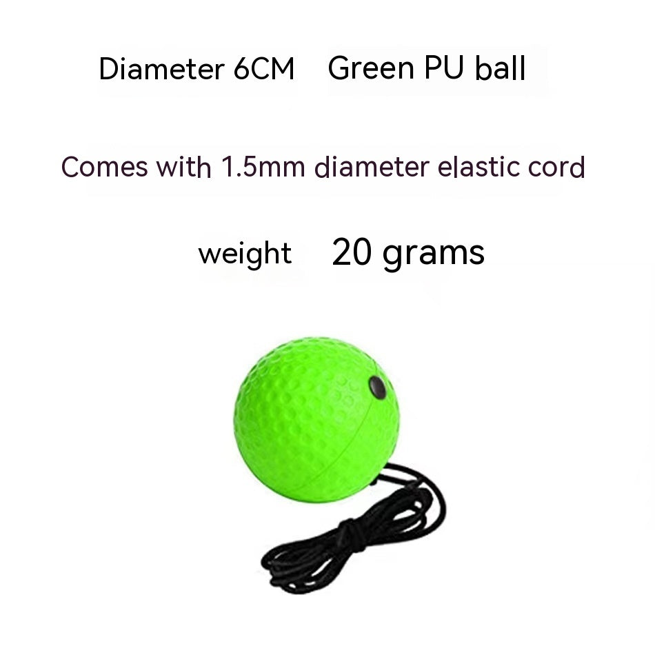 Head Mounted Boxing Reaction Training Reflex Ball