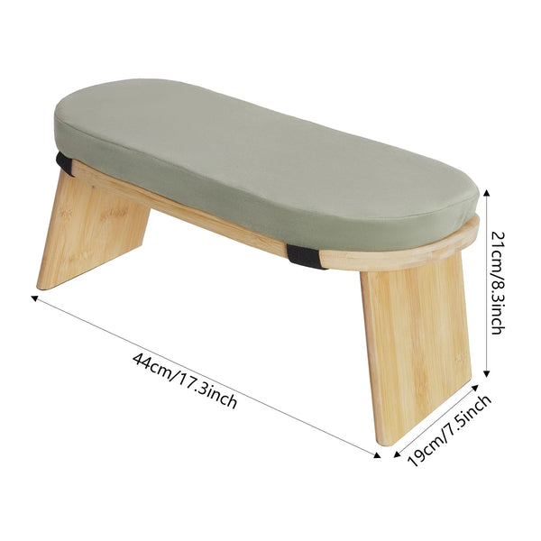Foldable Kneeling Meditation Bench For Comfortable Practice