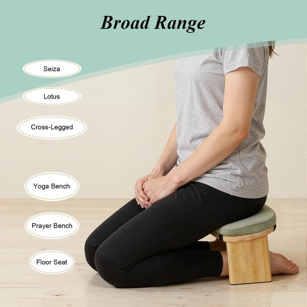 Foldable Kneeling Meditation Bench For Comfortable Practice