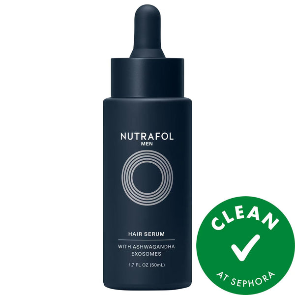 Nutrafol Men's Hair Serum for Thinning Hair - Natural, Vegan, and Gluten-Free Solution for Hair Density and Strength