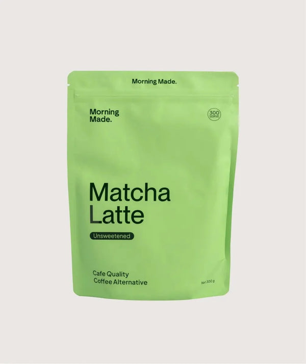 Unsweetened 300 Serving Matcha Latte Cafe Bag